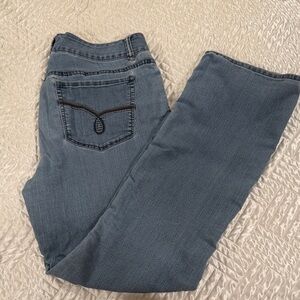 The SOFTEST Jean!! Lee Women's Straight Leg Blue Jeans Size 12